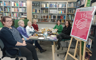 Zdjęcie do Relacje ze spotkań Dyskusyjnego Klubu Książki w Zaklikowie
