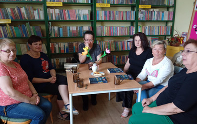 Zdjęcie do Czerwcowe spotkanie DKK w bibliotece w Podleszanach