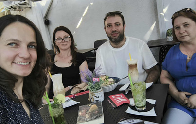 Zdjęcie do Spotkanie DKK w Nisku o książce &bdquo;Kto zabił panią Skrof?&rdquo; Mikiego Waltari