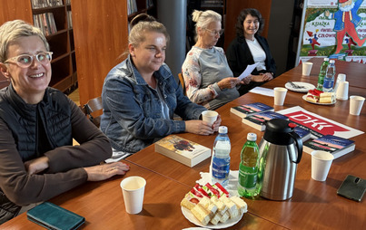 Zdjęcie do Spotkanie DKK w Radomyślu Wielkim o książce "Zaklinacz" T.Betchera