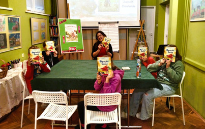 Zdjęcie do Spotkanie DKK dla dzieci Książkolandia o książce &bdquo;Maciejka Gwizd&rdquo; Joanny M. Chmielewskiej w Oddziale dla Dzieci i Młodzieży WiMBP w Rzeszowie