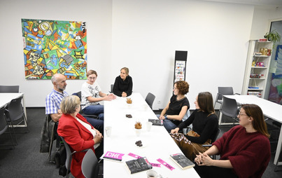 Zdjęcie do Spotkanie DKK w Mielcu o książce Marie Naja Aidt &bdquo;Ćwiczenia z ciemności&rdquo;