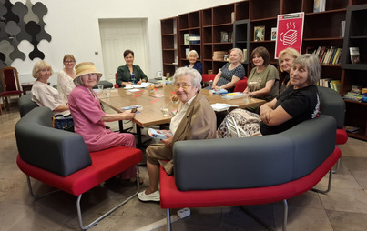 Zdjęcie do &bdquo;Deficyt niebieskich migdał&oacute;w&rdquo; - powieść o życiu Marii Pawlikowskiej-Jasnorzewskiej lekturą DKK w Przemyślu 