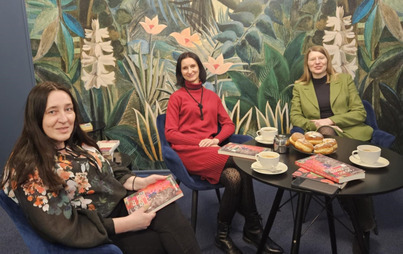 Zdjęcie do Spotkanie DKK w Sanoku o książce  "Szklany ogr&oacute;d" Tatiany Tibuleac