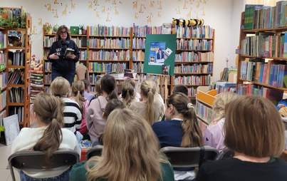 Zdjęcie do Relacja ze spotkania autorskiego z Katarzyną Gacek Filia nr 16 WiMBP w Rzeszowie