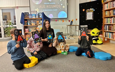 Zdjęcie do Kosmiczne Spotkanie Dyskusyjnego Klubu Książki dla Dzieci &bdquo;Łowcy przyg&oacute;d&rdquo; w Rzeszowie  &ndash; na podstawie książki &bdquo;Ale kosmos. To znowu Bodzio i Pulpet&rdquo; Grzegorza Kasdepke