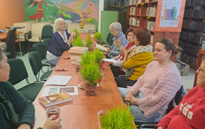 Zdjęcie do Spotkanie DKK w Żyrakowie o książce ,,Zboże rosło jak las&hellip;" Bartosza Panka