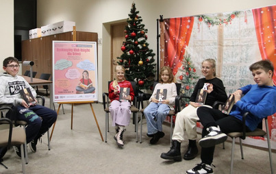 Zdjęcie do Spotkanie DKK w Stalowej Woli o książce &bdquo;Oczy Michaliny&rdquo; Marcina Szczygielskiego