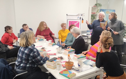 Zdjęcie do Spotkanie DKK w Mielcu o książce &bdquo;Saturnin&rdquo; Jakuba Małeckiego