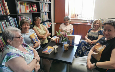 Zdjęcie do Spotkanie DKK w Lutoryżu o książce 
