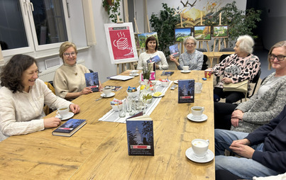 Zdjęcie do Spotkanie DKK w Nowej Sarzynie o książce &bdquo;Drugie życie Czarnego Kota&rdquo; Stanisława Łubieńskiego