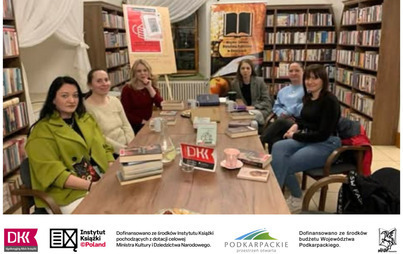 Zdjęcie do Spotkanie DKK w Oleszycach o książce Olgi Tokarczuk "Ostatnie historie"