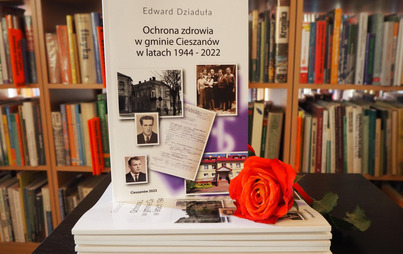 Zdjęcie do Spotkanie promocyjne książki w Miejskiej Bibliotece Publicznej w Cieszanowie