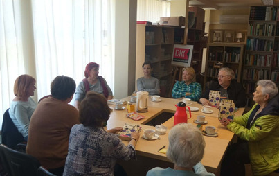 Zdjęcie do Spotkanie DKK w Nowej Dębie o książce &bdquo;Testament&rdquo; Niny W&auml;h&auml;