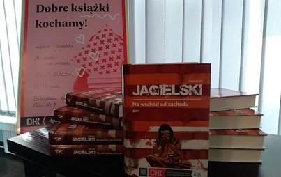 Zdjęcie do Spotkanie DKK w Filii Nr 4 MBP w Jarosławiu o książce &quot;Na wsch&oacute;d od zachodu&quot; Wojciecha Jagielskiego 