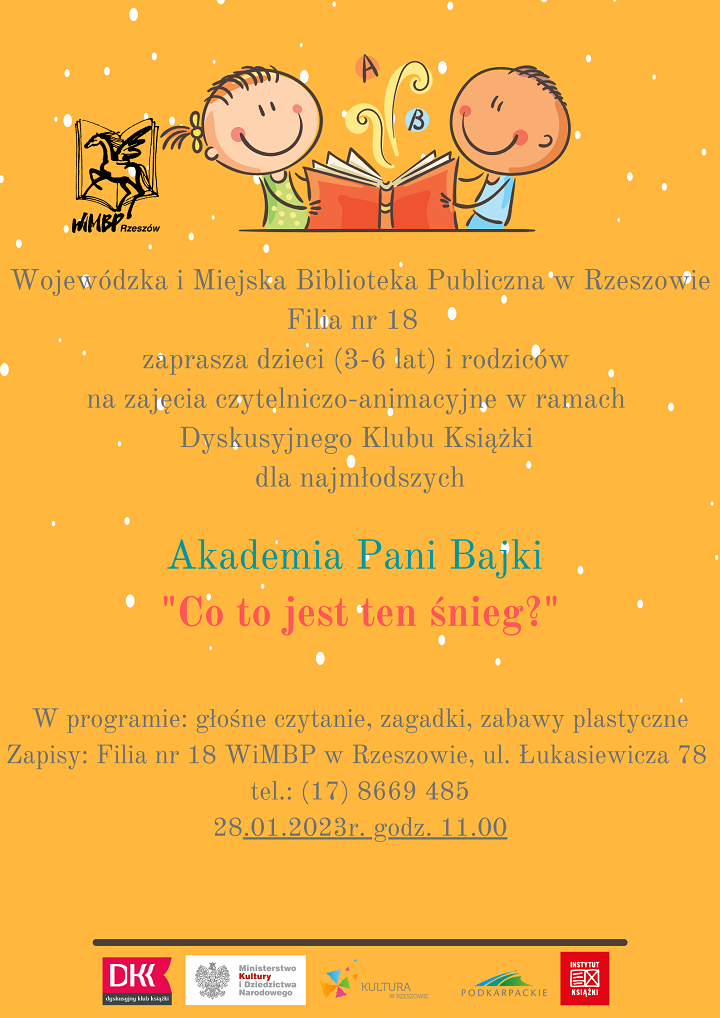 Rysunkowe postaci dwojga dzieci czytają wspólnie książkę