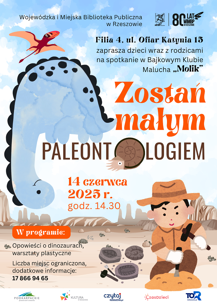 Grafika z krajobrazem ery dinozaurów. 
