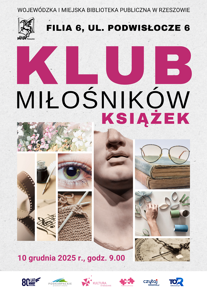 Okienka, a w nich widoczne elementy różnych aktywności: malarstwo, rzeźba, książki, kaligrafia, dzierganie, prace z papieru