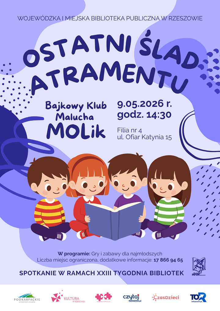 rysunkowe postaci dzieci siedzą z&nbsp;otwartą książką