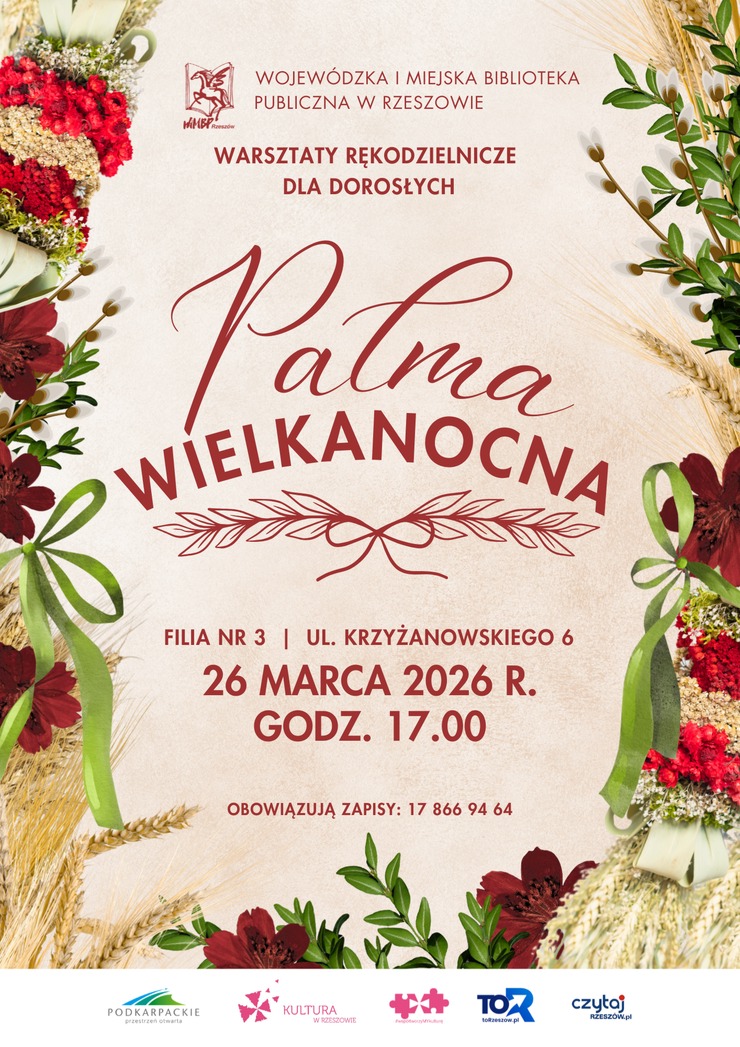 Dwie palmy wielkanocne 