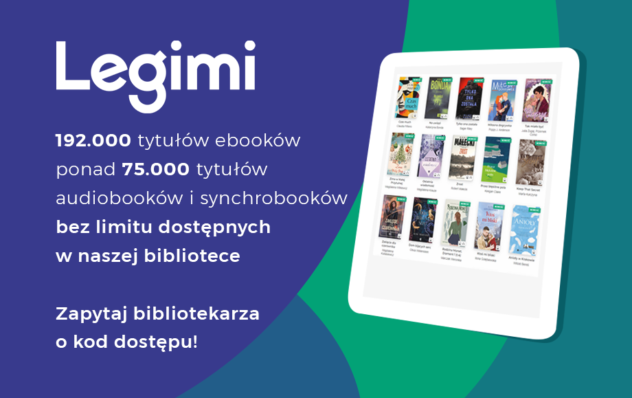 Kody do serwisu Legimi - informacja dla czytelników - Wojewódzka i Miejska  Biblioteka Publiczna w Rzeszowie